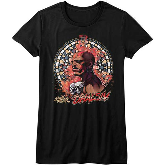 Street Fighter Dhalsim Junior Top Front