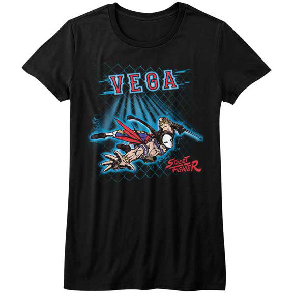 Street Fighter Vega Fence Junior Top Front