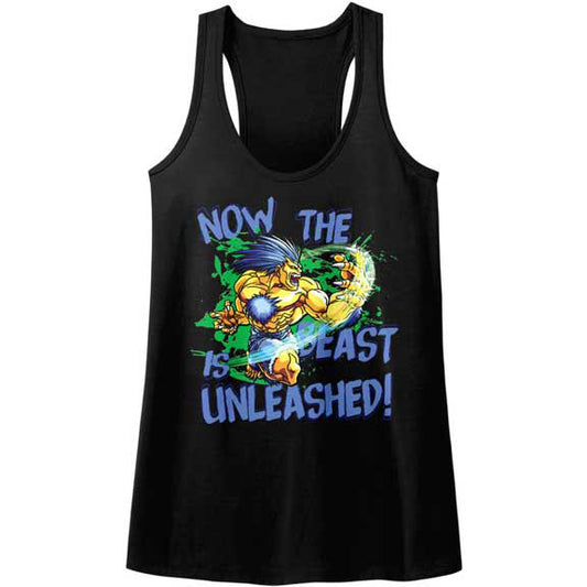 Street Fighter Beast Unleashed Womens Tank Front