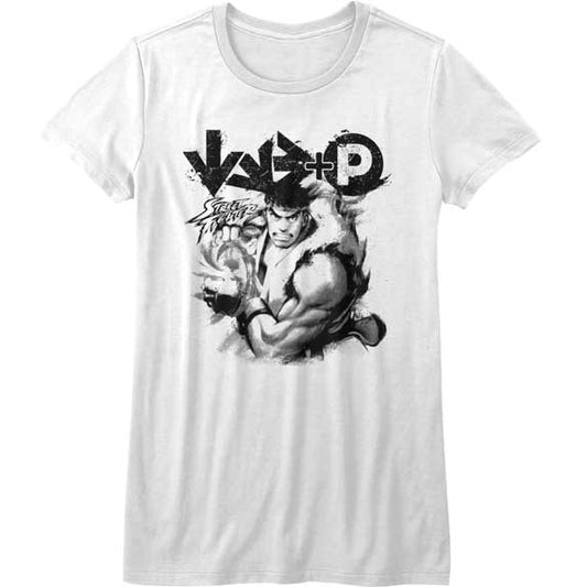 Street Fighter Hadouken Junior Top Front