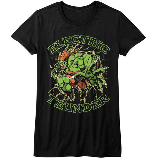 Street Fighter Electric Thunder Junior Top Front