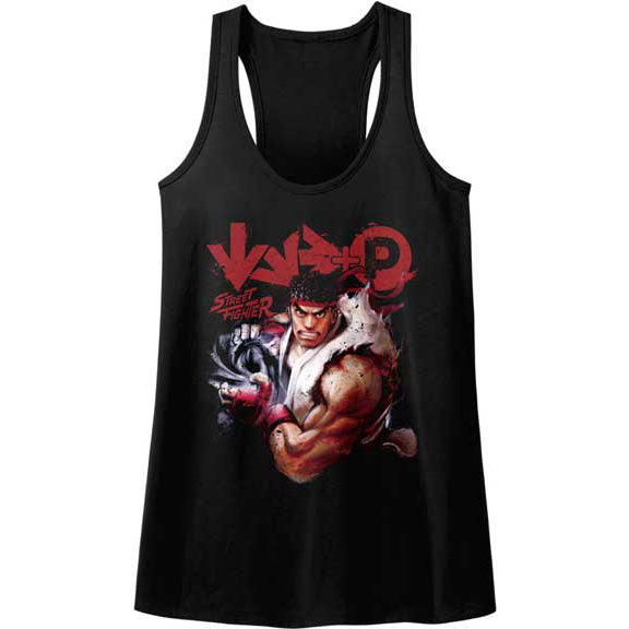 Street Fighter More Womens Tank Front
