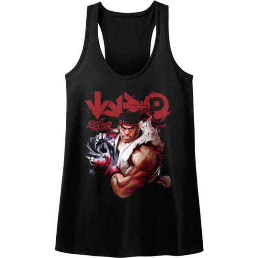 Street Fighter More Womens Tank Front
