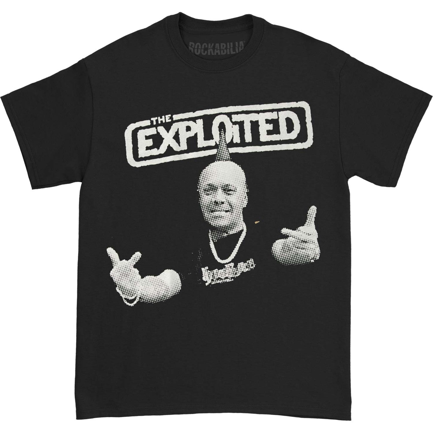 Exploited Wattie Finger T-shirt Front