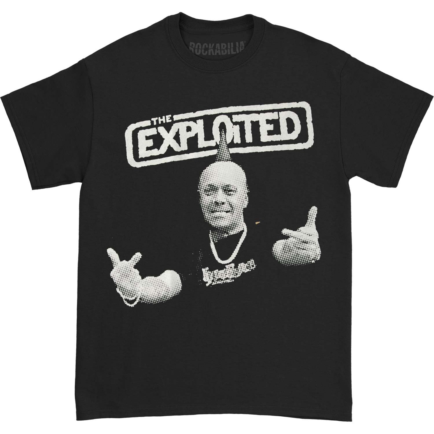 Exploited Wattie Finger T-shirt Front