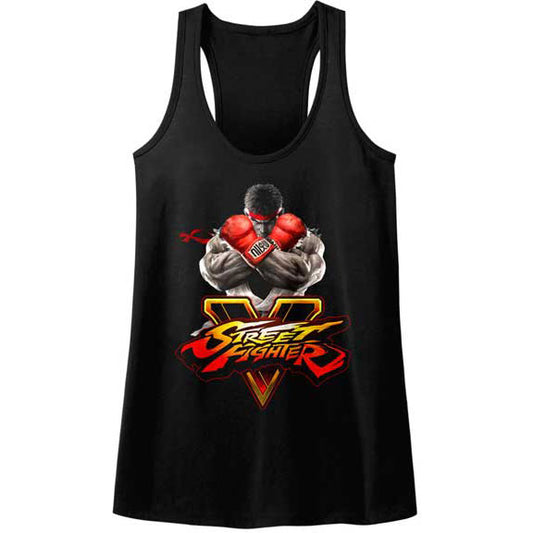 Street Fighter SFV Key Womens Tank Front