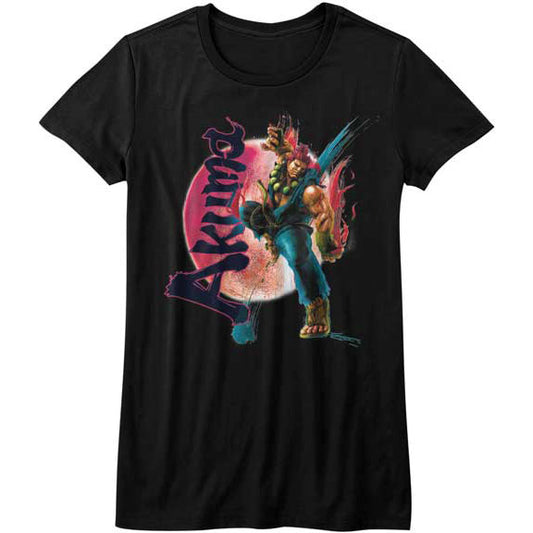 Street Fighter Akuma Junior Top Front