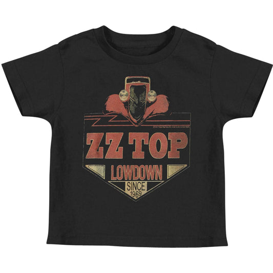 ZZ Top Lowdown Childrens T-shirt Front