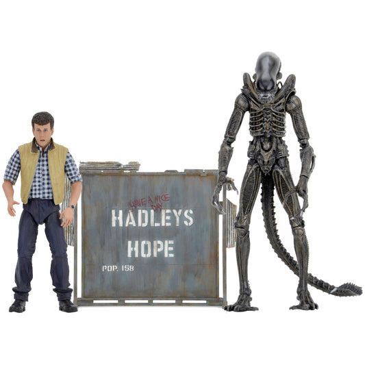 Alien Hadley's Hope 2pk Action Figure Front