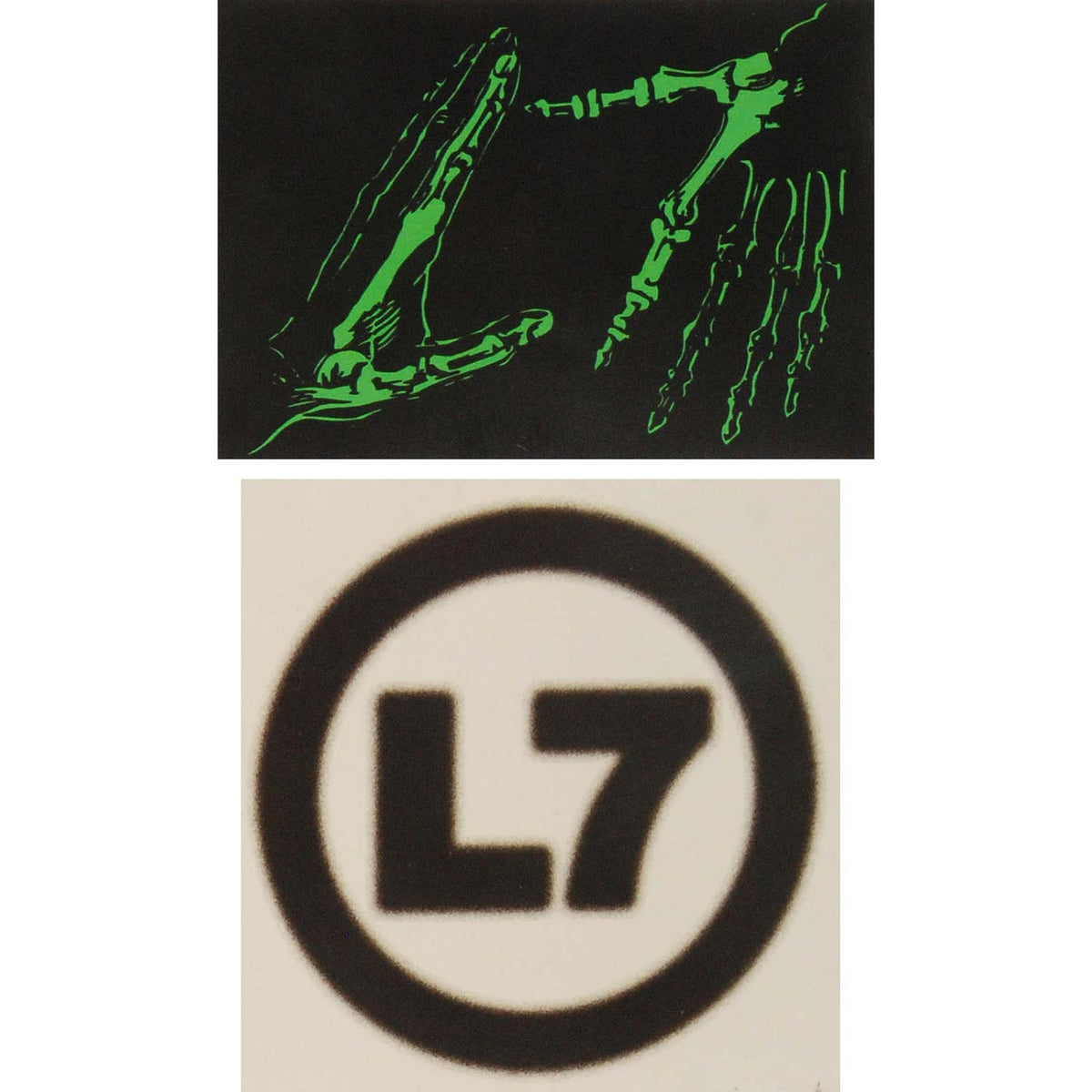 L7 Sticker Set Sticker Set Front