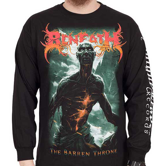 Beneath The Barren Throne  Long Sleeve Front