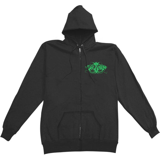 Eschaton Sentinel Apocalypse Zippered Hooded Sweatshirt Front
