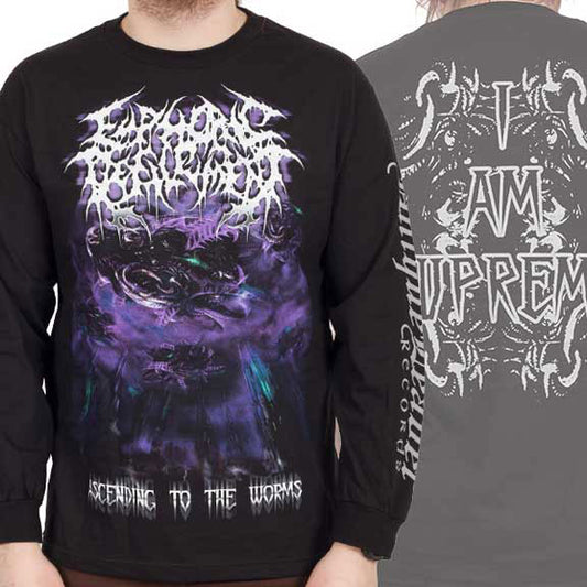 Euphoric Defilement Ascending To The Worms  Long Sleeve Front