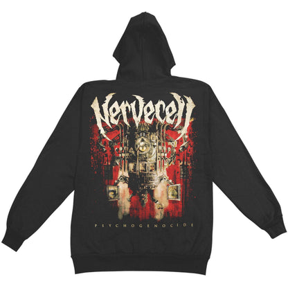 Nervecell Psychogenocide Hooded Sweatshirt Back