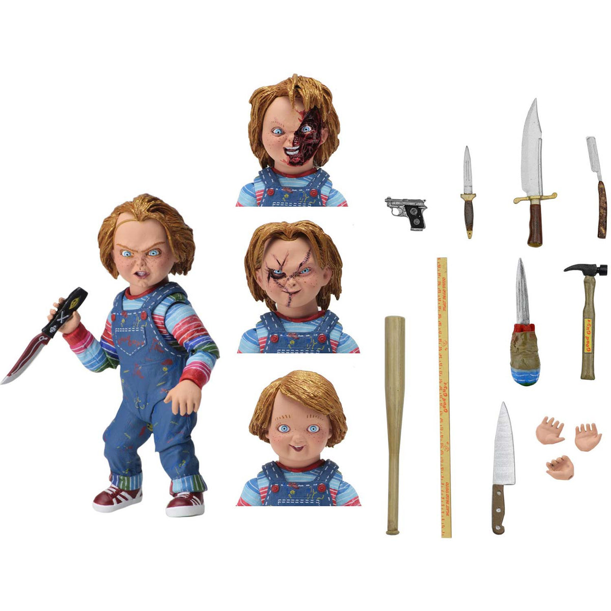 Child's Play Ultimate Chucky Action Figure Front