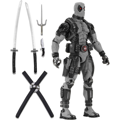 1/4 Scale X-Force Deadpool Action Figure Back