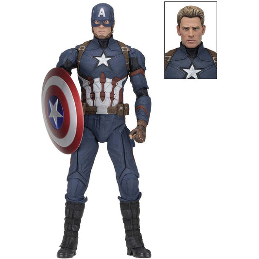 1/4 Scale Civil War Captain America Action Figure Front