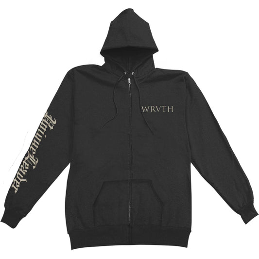 Wrvth Zippered Hooded Sweatshirt Front