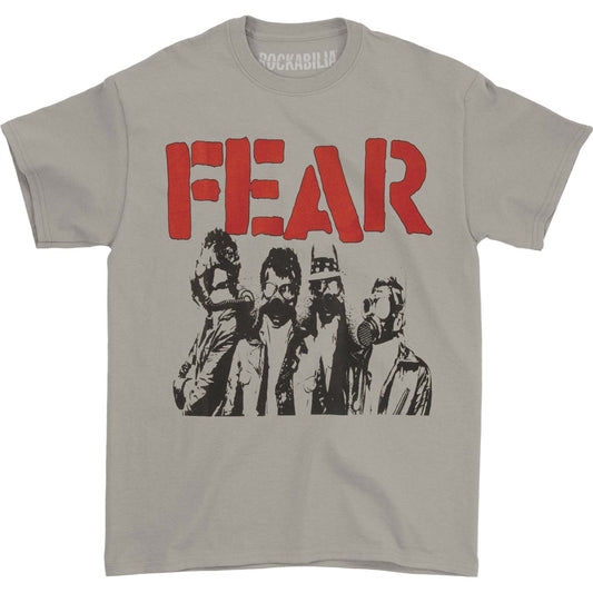 Fear Gas Masks T-shirt Front