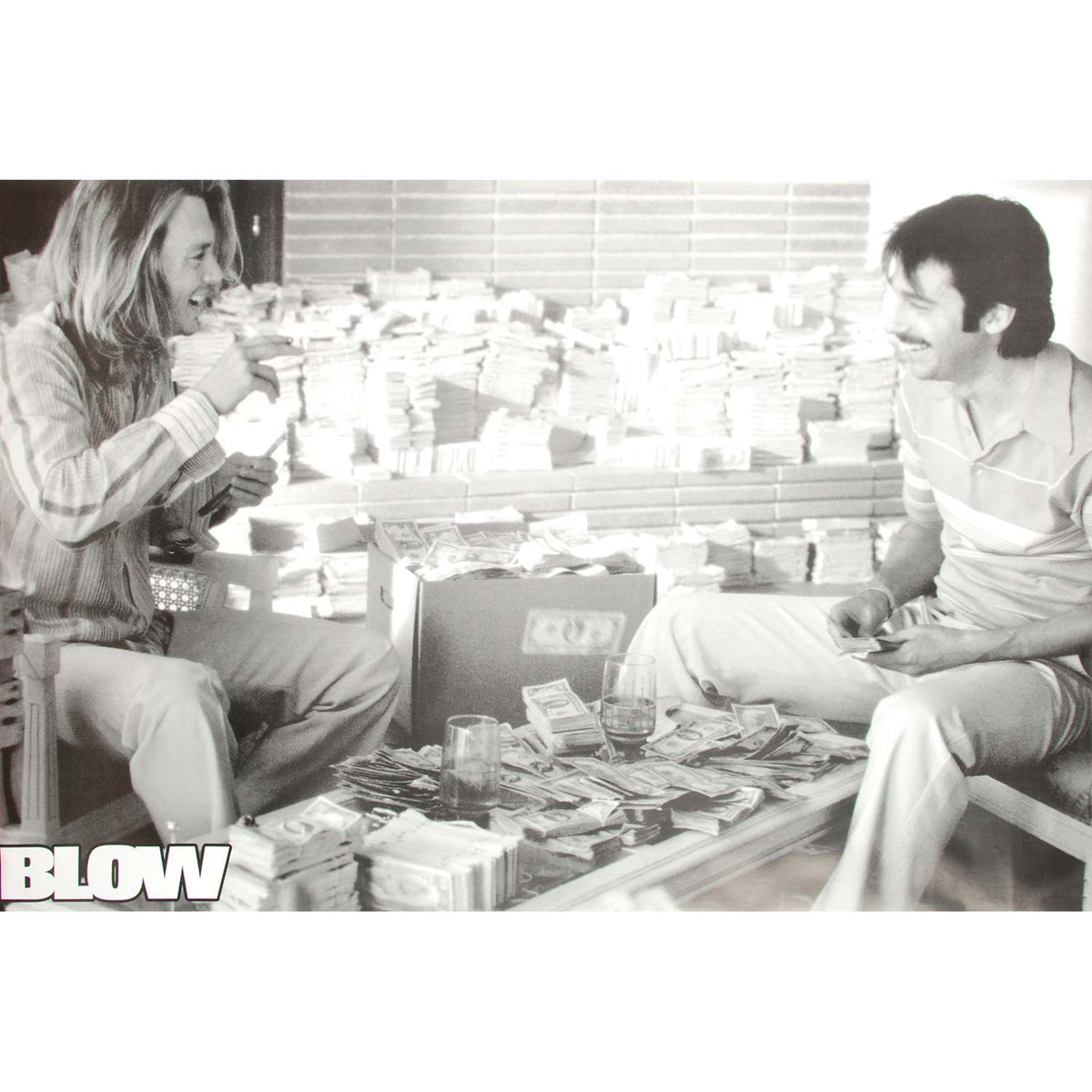Blow Counting Cash Subway Poster Front