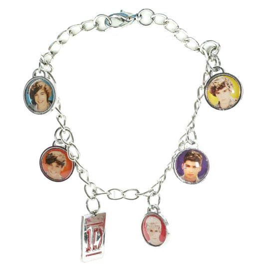 One Direction 5 Head Shot Charm Bracelet (Only 1 Available) Bracelet