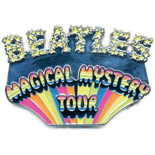 Beatles Magical Mystery Tour Belt Buckle Front