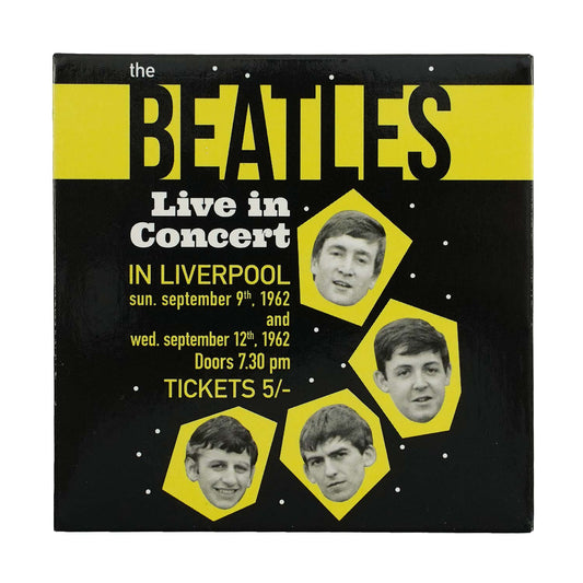 Beatles Live In Concert Magnet Front