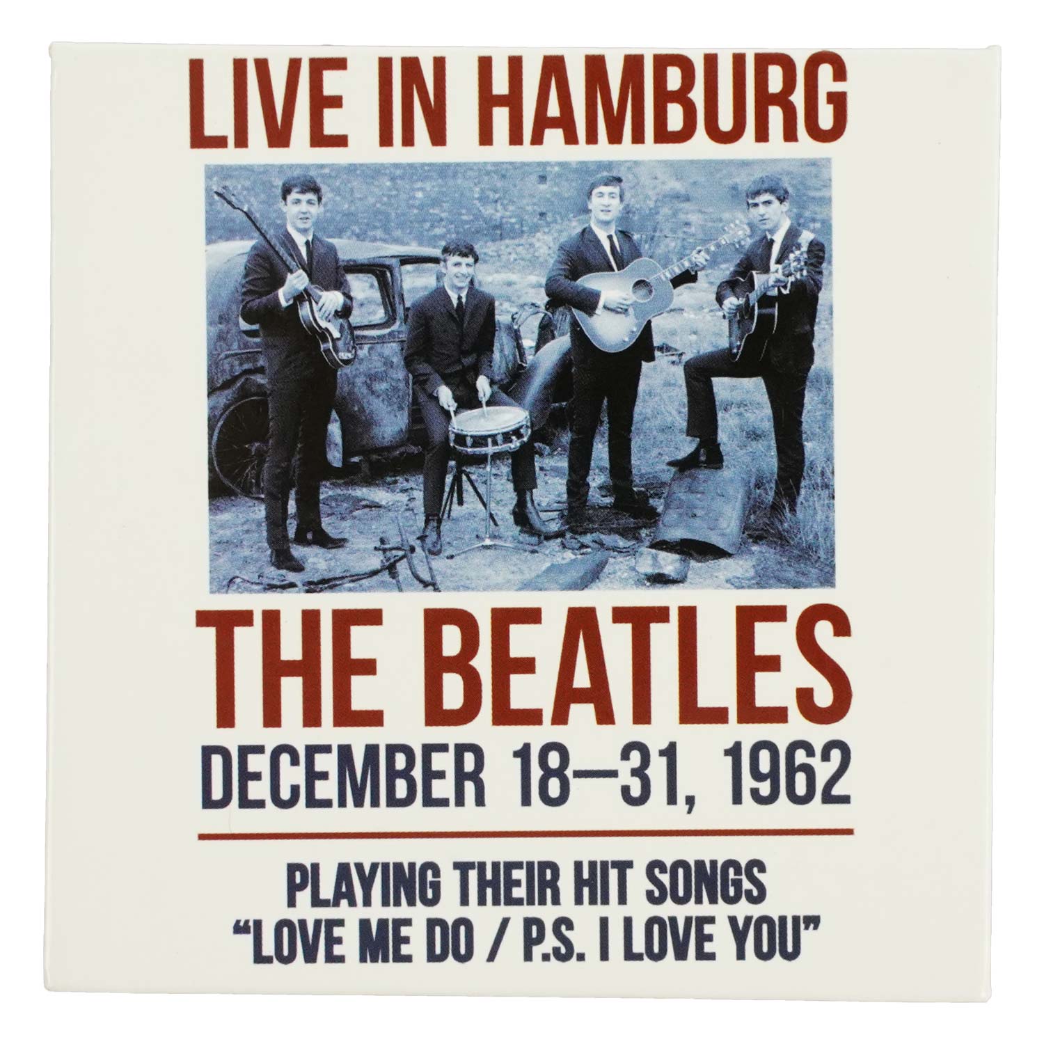 Beatles Hamburg Magnet Front