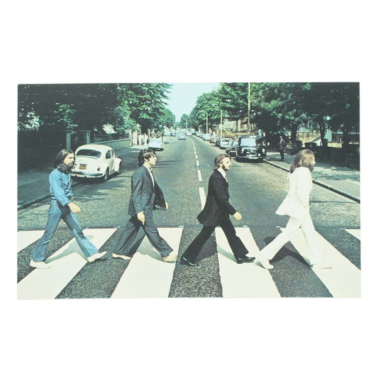 Beatles Abbey Road Crossing Post Card Front