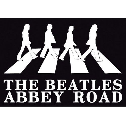 Beatles Abbey Road Crossing Post Card Front