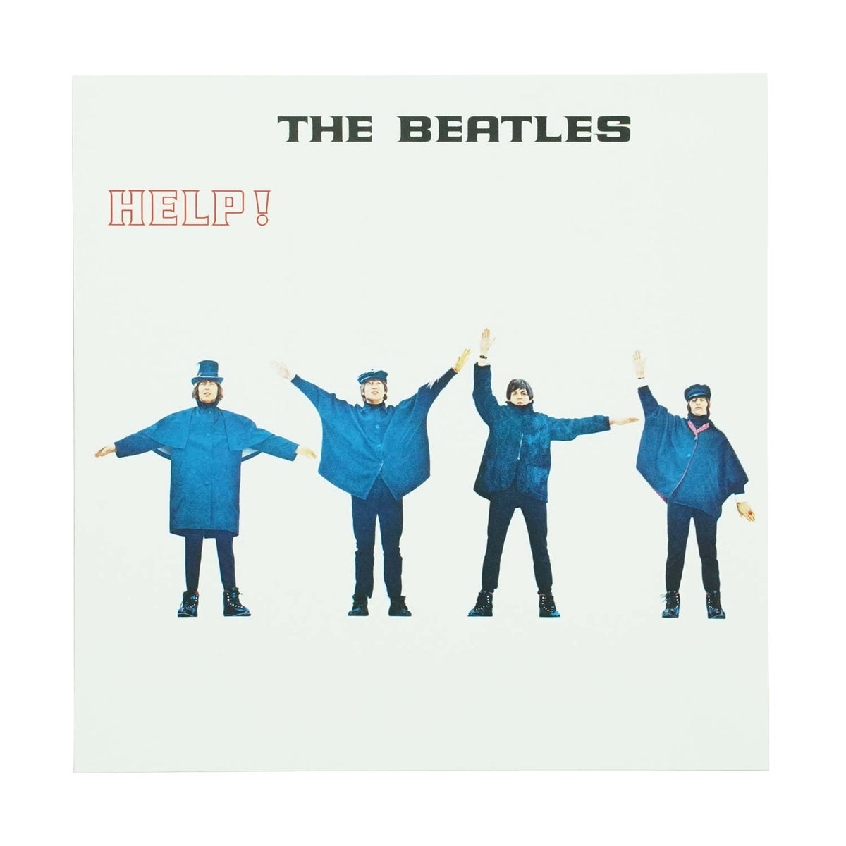Beatles Help! Post Card Front