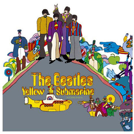 Beatles Yellow Submarine Post Card