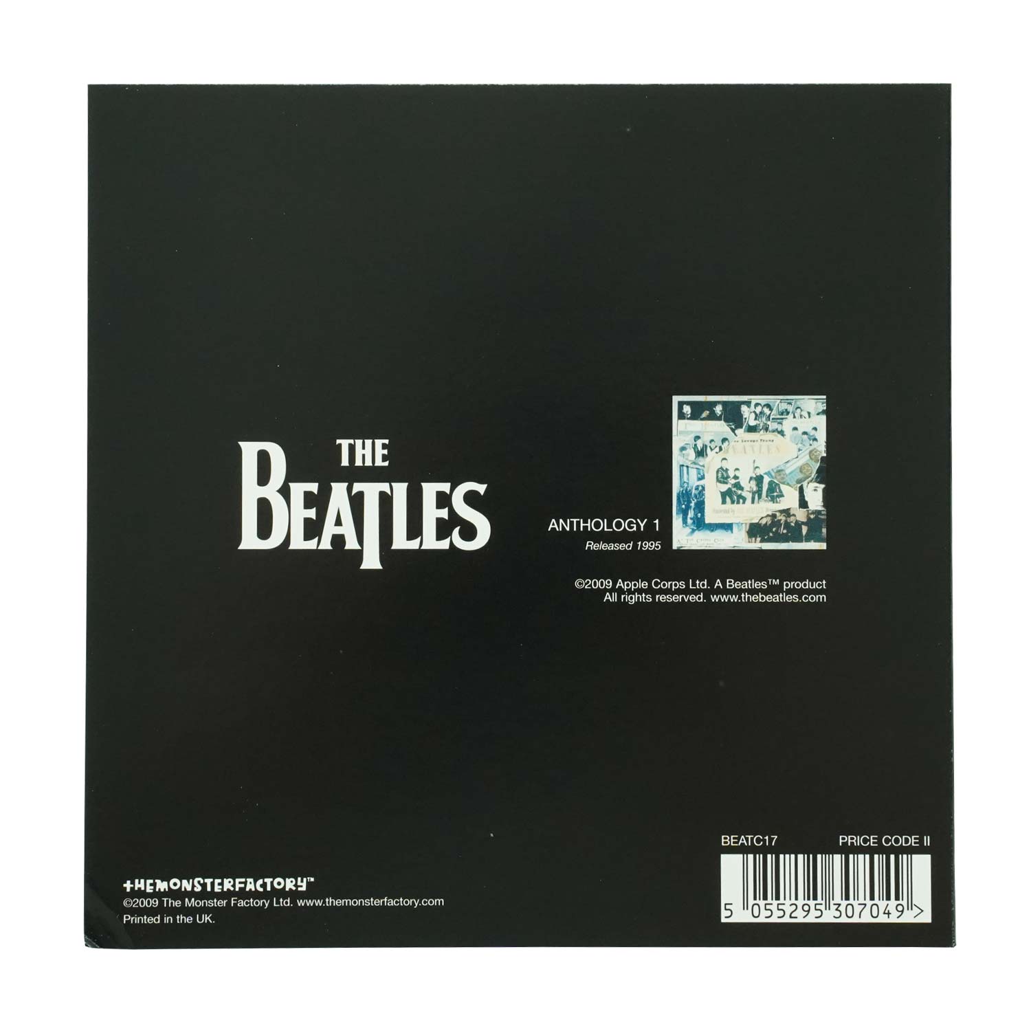 Beatles Anthology 1 Post Card Back