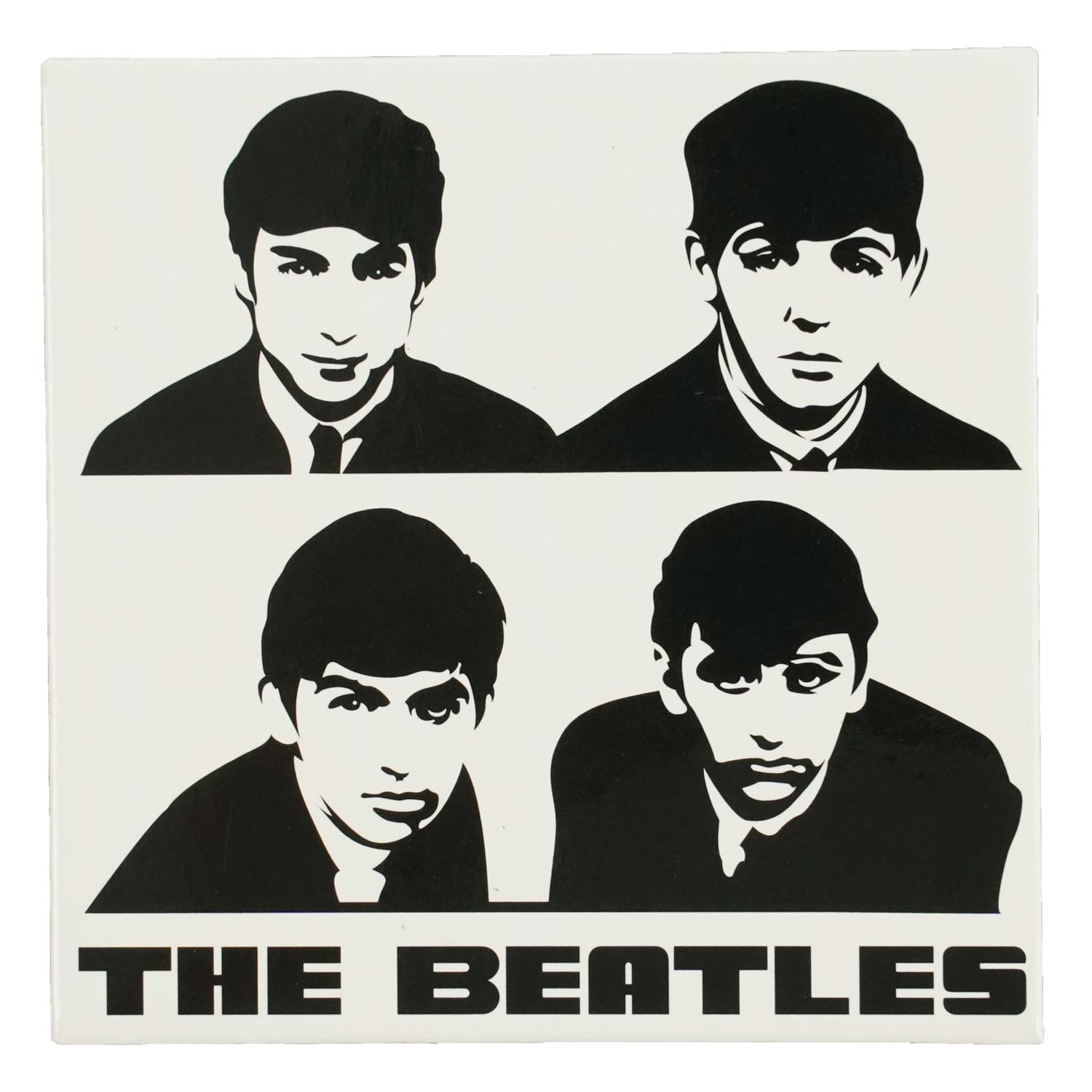 Beatles Portrait Magnet Front