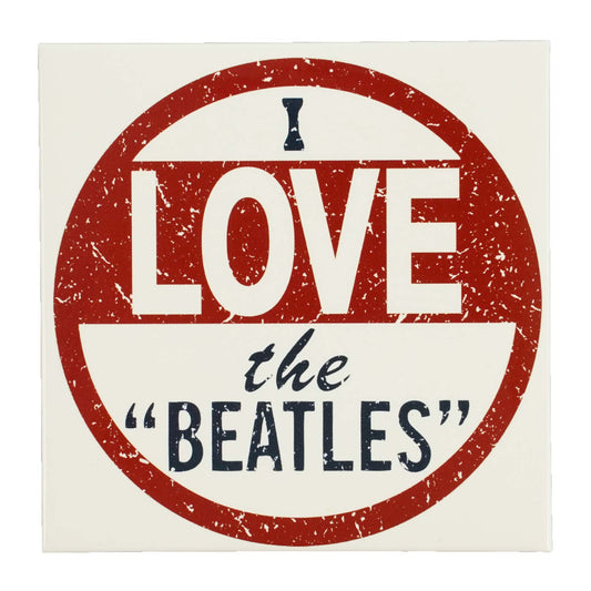 Beatles I Love Magnet Front