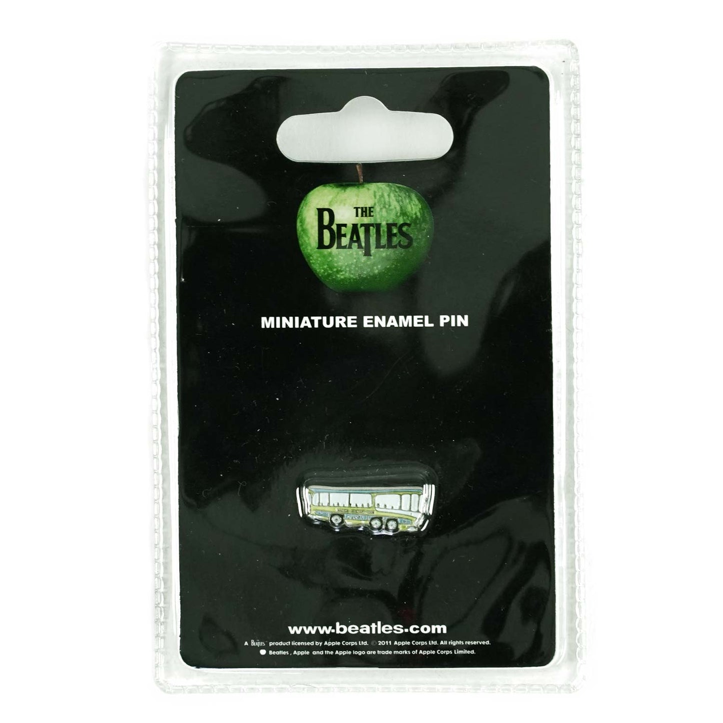 Beatles Magical Mystery Tour Bus Pewter Pin Badge