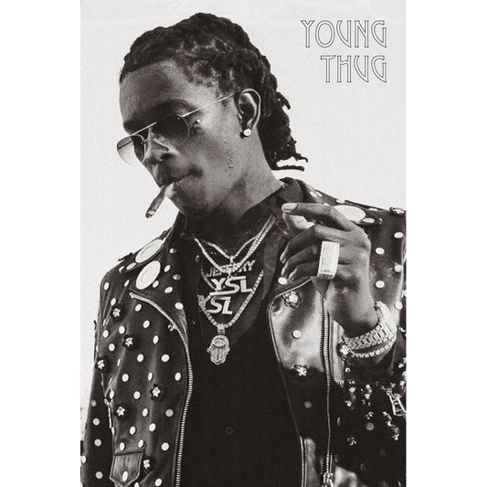Young Thug Smoking Domestic Poster