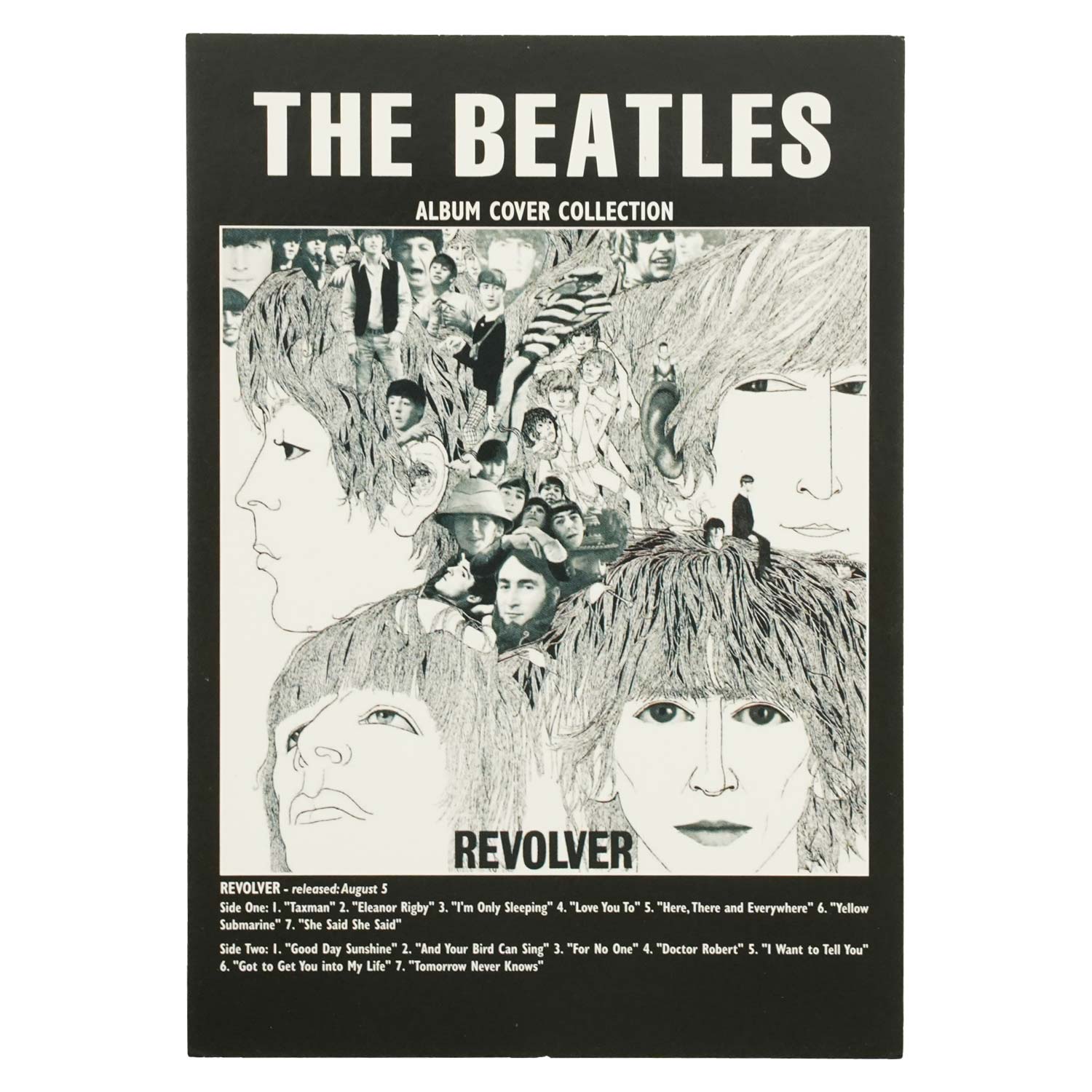 Beatles Revolver Post Card Front