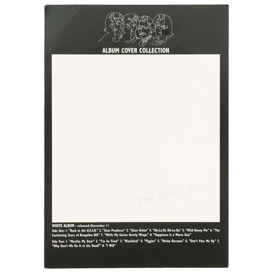 Beatles White Album Post Card Front