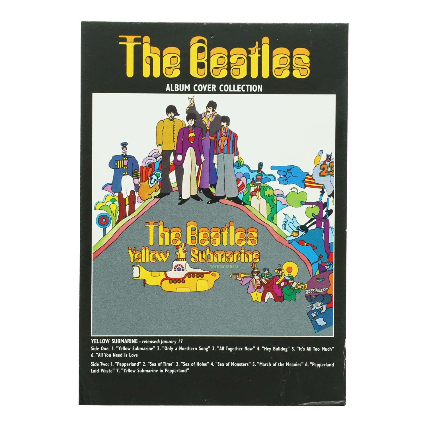 Beatles Yellow Submarine Post Card Front