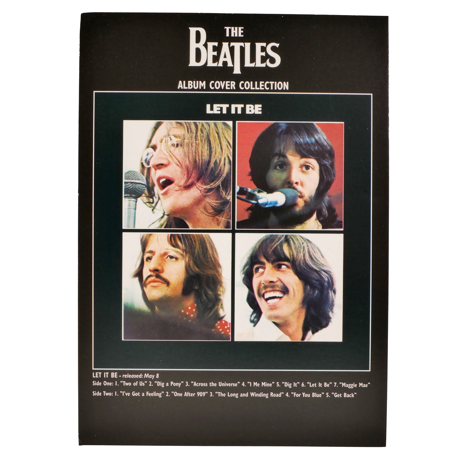 Beatles Let It Be Post Card