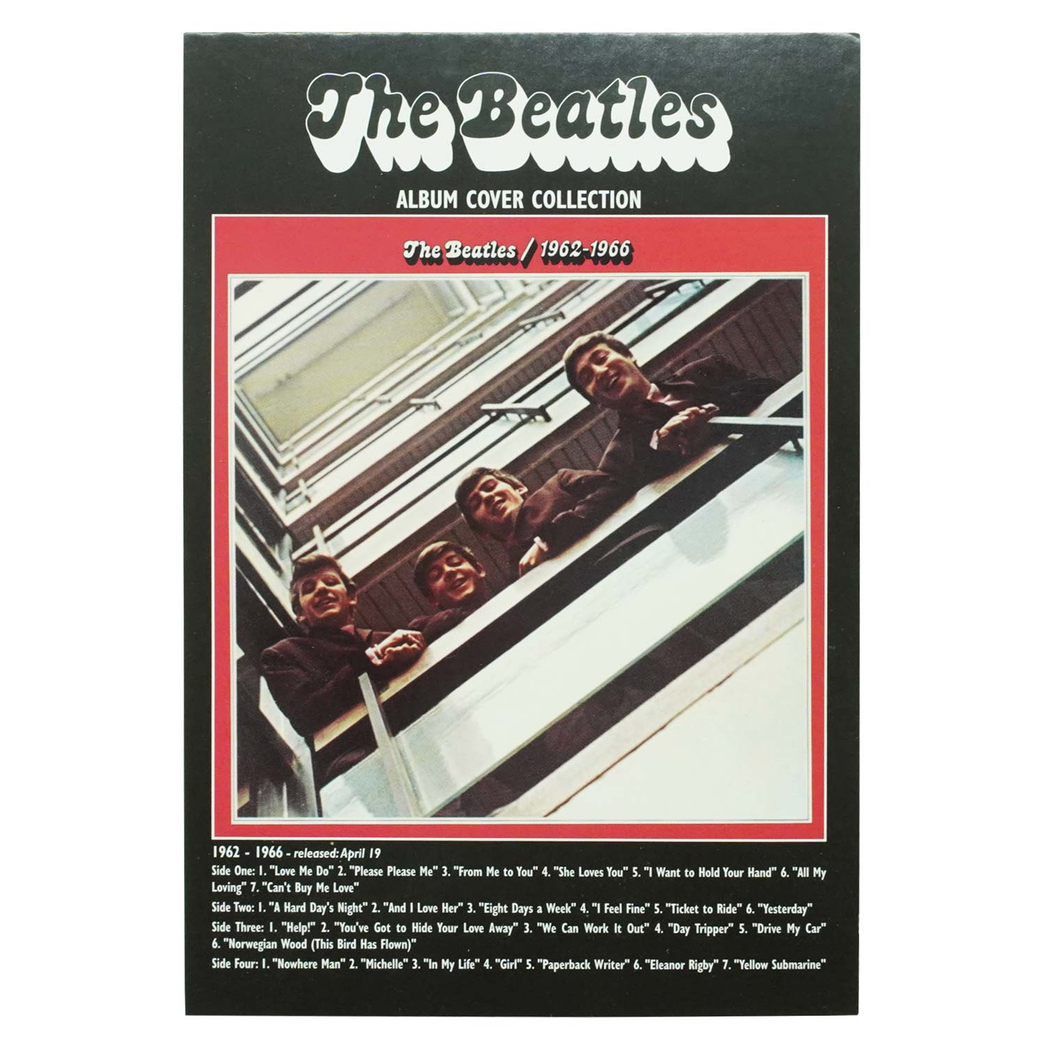 Beatles 1962-1966 Post Card Front