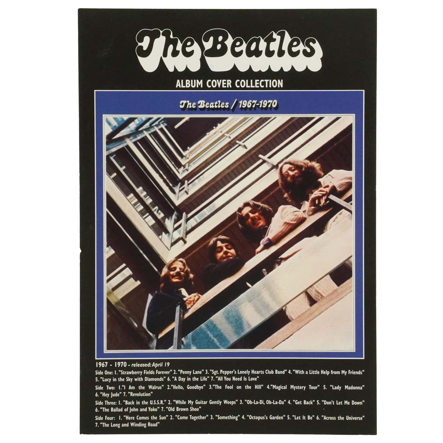Beatles 1967-1970 Post Card Front