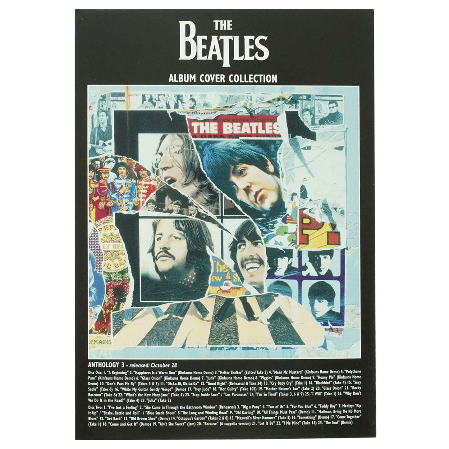 Beatles Anthology 3 Post Card Front