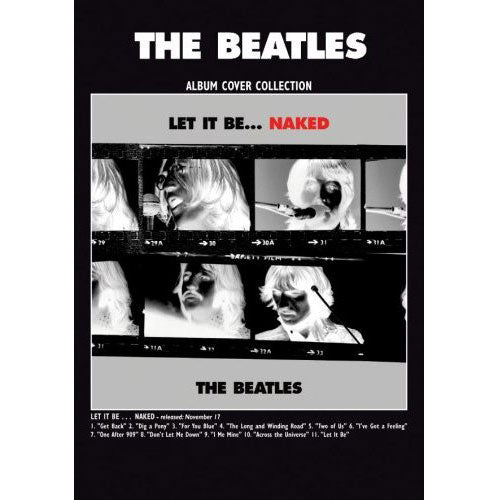 Beatles Let It Be...Naked Post Card Front