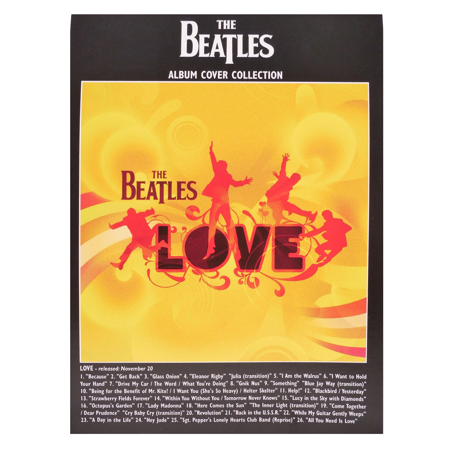 Beatles Love Post Card