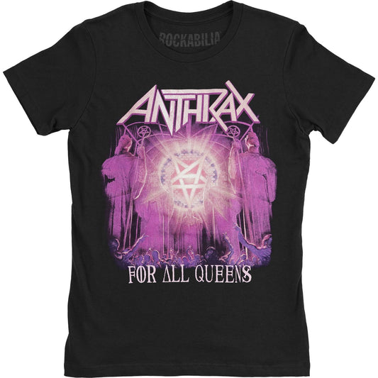 Anthrax For All Queens Junior Top Front