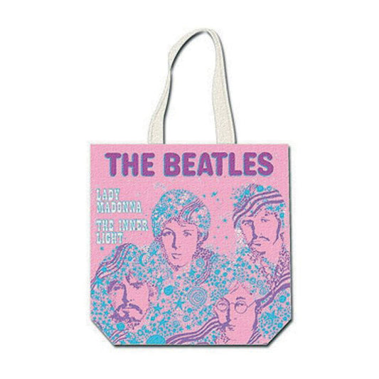 Beatles Lady Madonna (Back Print) Grocery Tote Front