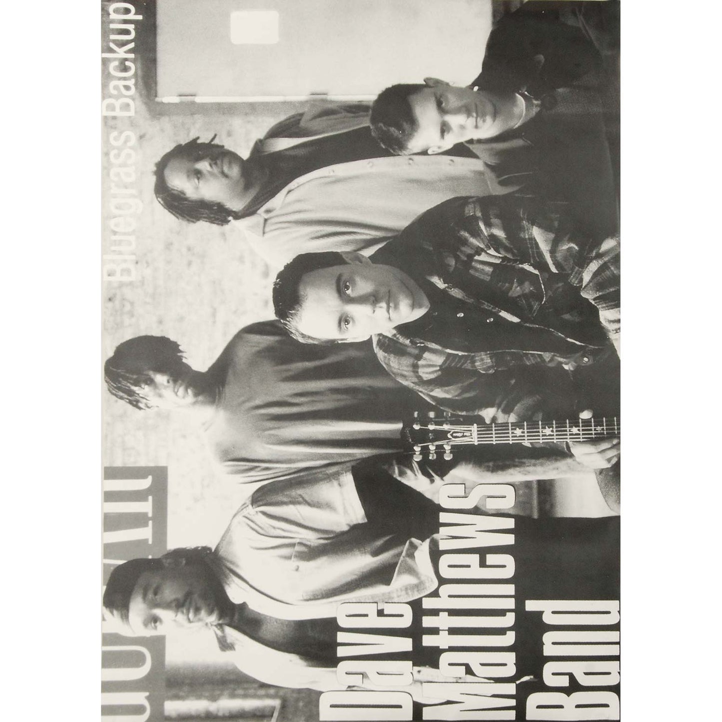 Dave Matthews Band Bluegrass Domestic Poster
