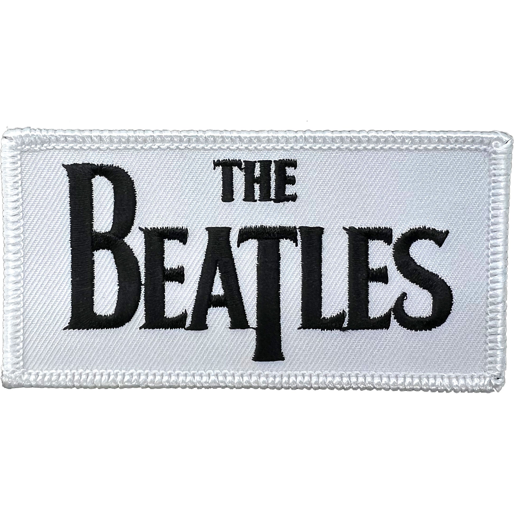 Beatles Drop T Logo Embroidered Patch Front